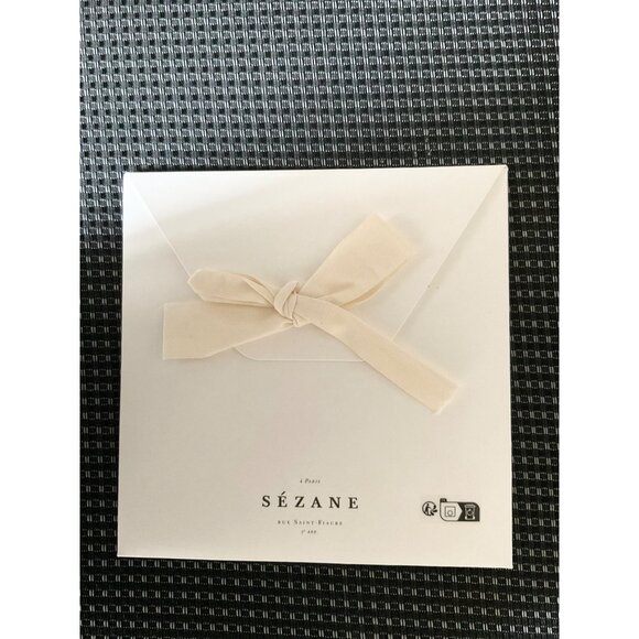 NWT Sezane le foulard pour la vie Square Green Floral Paisley Bandana/Scarf - Picture 3 of 3